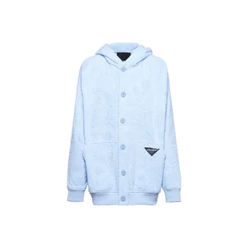 PRADA SS22 Sweatshirt Men's Blue