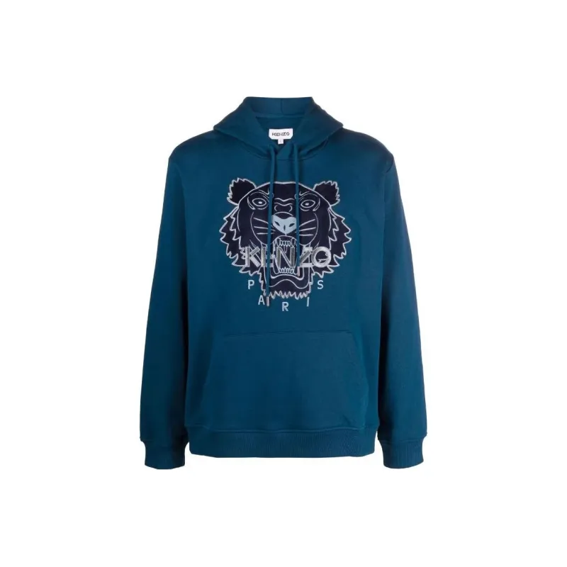KENZO Sweatshirts Men Navy Blue-0