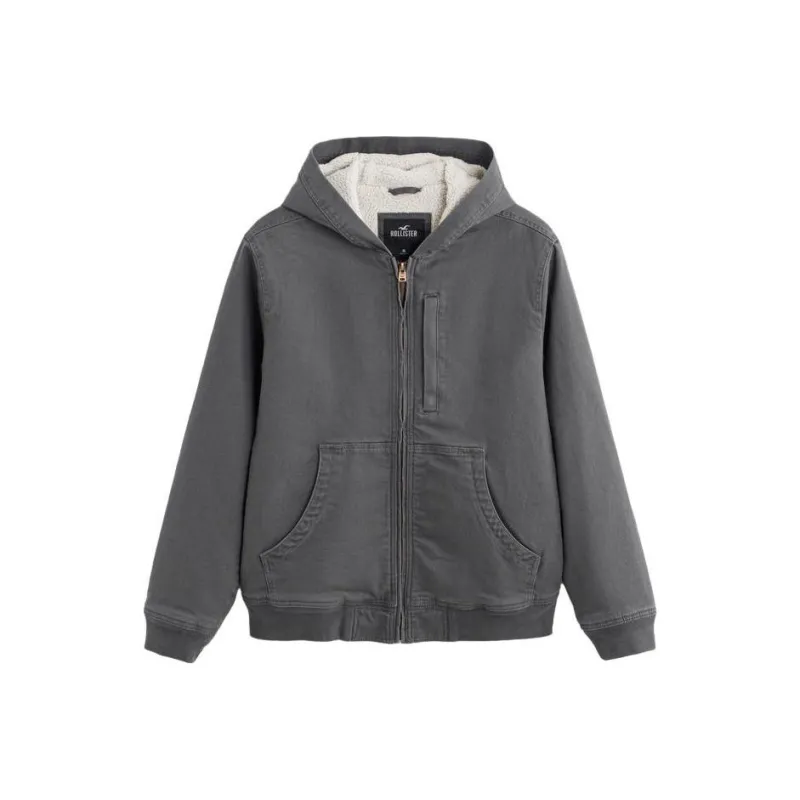 Hollister Sweatshirt Men's Gray Black-0