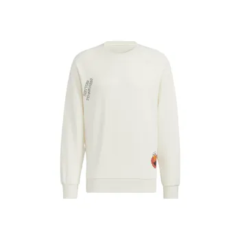 Sesame Street X Adidas Neo Sesame Street Co branded Collection Sweatshirts Men Pink White