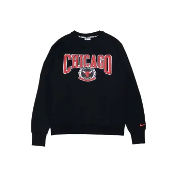 Nike Nba Chicago Bulls 75th Anniversary Courtside Fleece Crewneck