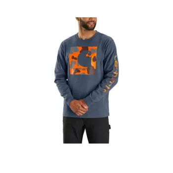 Carhartt T Shirts Men Blue