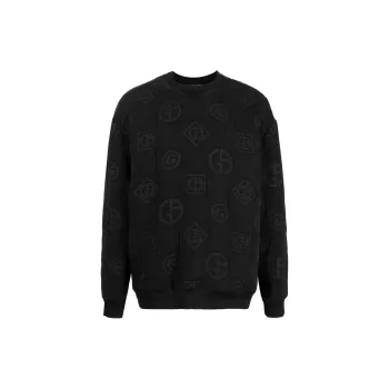 GIORGIO ARMANI Sweatshirts Men Black