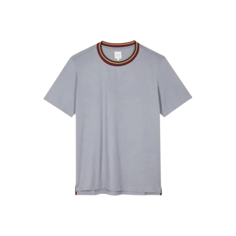 Paul Smith Artist Stripe Cotton T shirt-0