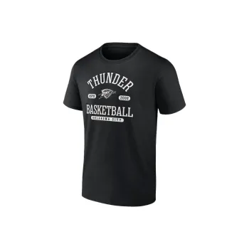 NBA Oklahoma City Thunder Calling Plays Graphic T-Shirt Men's Black