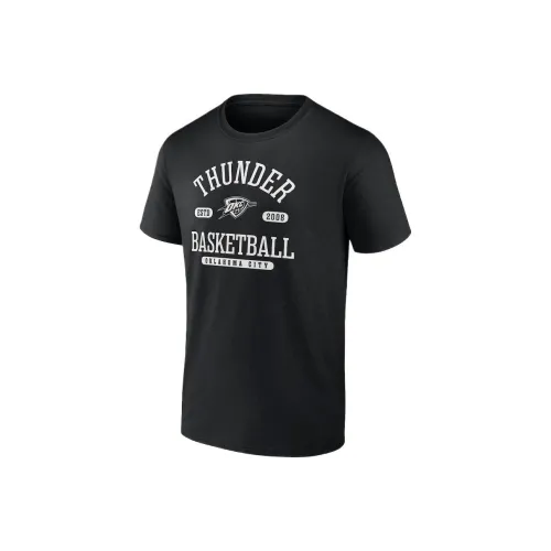 NBA Oklahoma City Thunder Calling Plays Graphic T-Shirt Men's Black