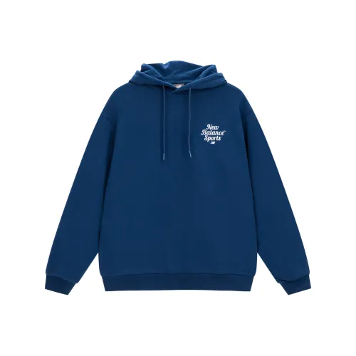 New Balance Sweatshirts Unisex Navy Blue