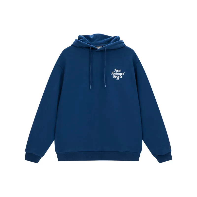New Balance Sweatshirts Unisex Navy Blue-0