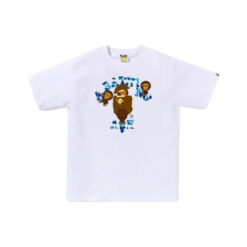 Bape Neon College Milo Tee-2