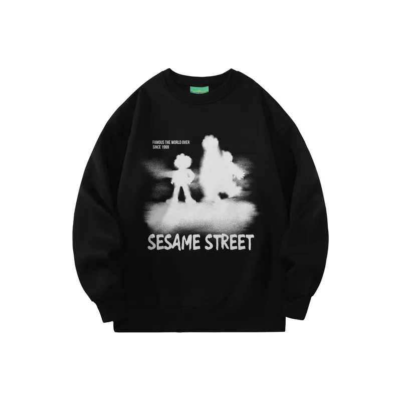 SESAME STREET Sweatshirt Thickened Unisex-6