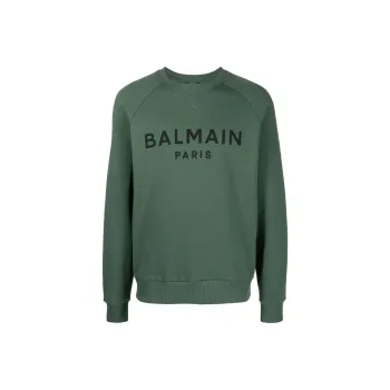 BALMAIN Sweatshirts Men Green