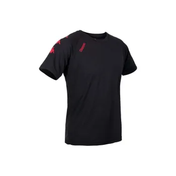 Kappa T-Shirts Men Black Red
