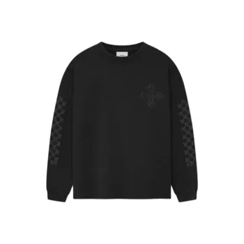 RHUDE Cross Logo Long Sleeve Tee