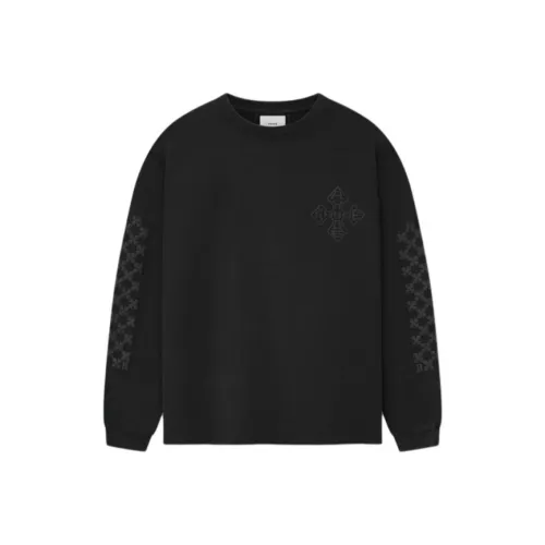 RHUDE Cross Logo Long Sleeve Tee