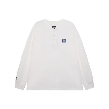 New Era Blue And White Porcelain Series T Shirts Unisex White