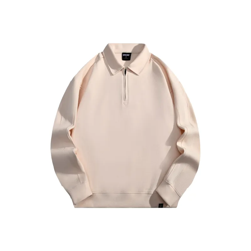 ZMOH Plain Net Series Sweatshirts Unisex-5