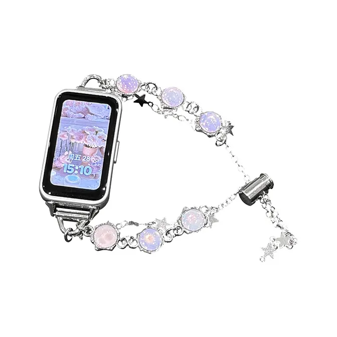 CHUANGYIDA Huawei Honor Compatibility Watch Band 125 210mm Metal-4