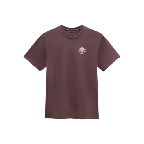 Vans T Shirts Men Brown