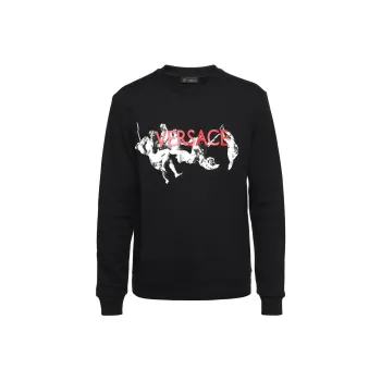 VERSACE Sweatshirts Men Black
