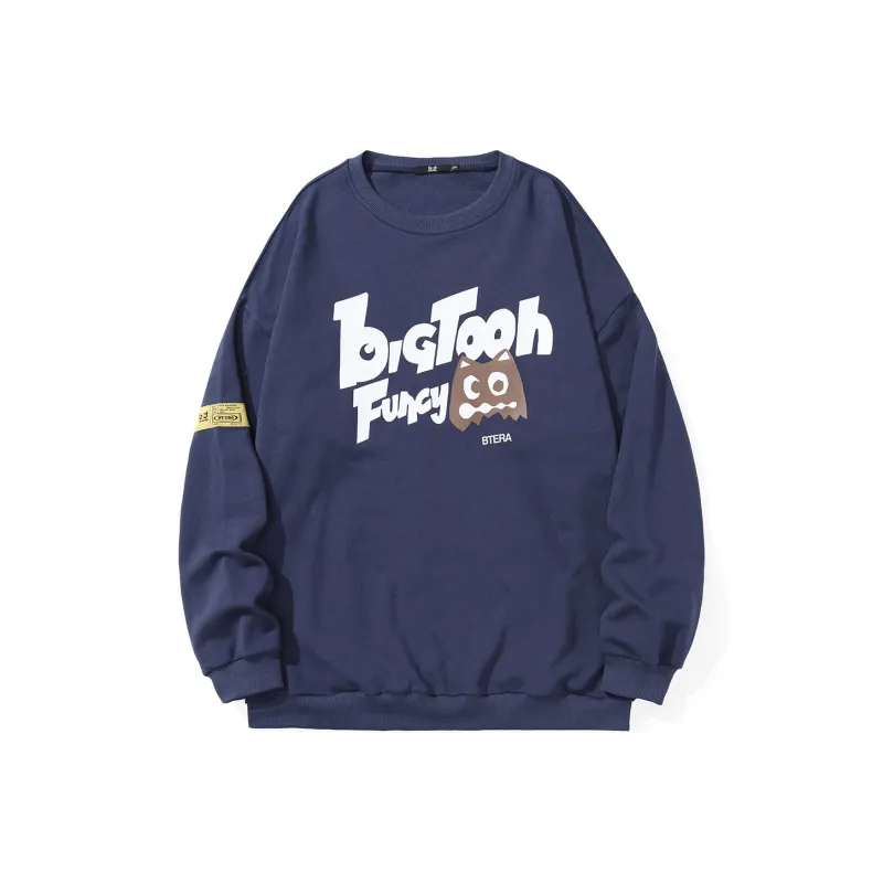 Bt Crew Neck Loose Fit Regular Sweatshirt Unisex-5