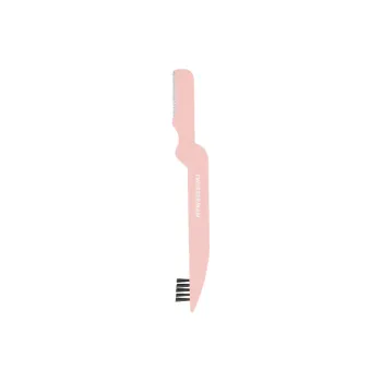 TWEEZERMAN Foldable Eyebrow Razor Elegant Portable Soft And Adorable Pink
