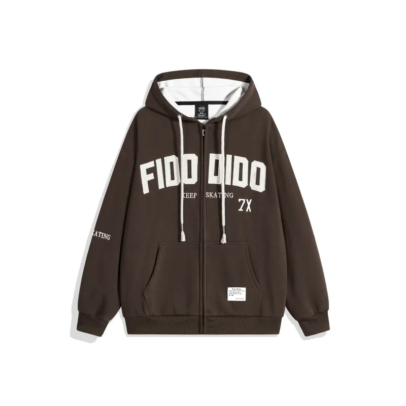 FIDO DIDO Sweatshirt Jacket Unisex-18