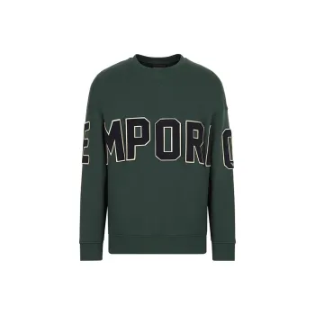 EMPORIO ARMANI Sweatshirts Men Green