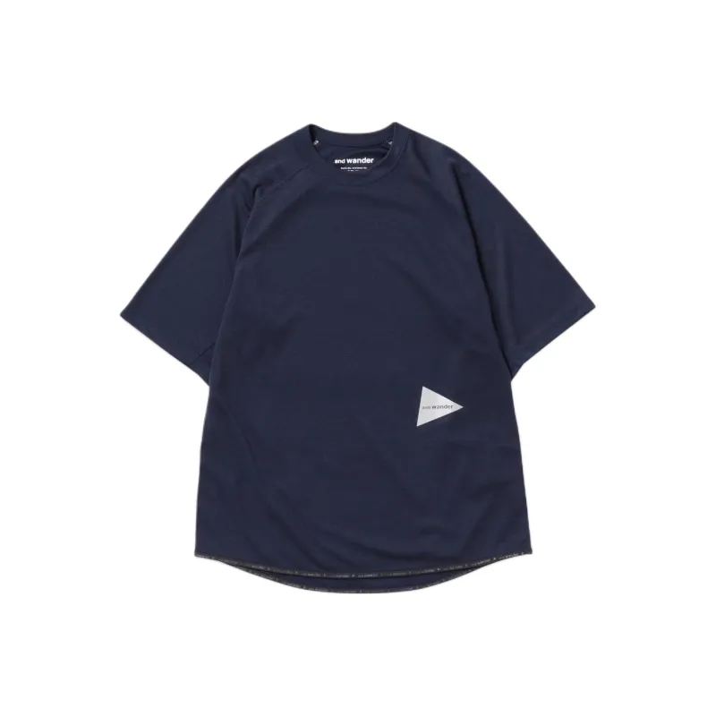 And Wander Logo print T shirt-8