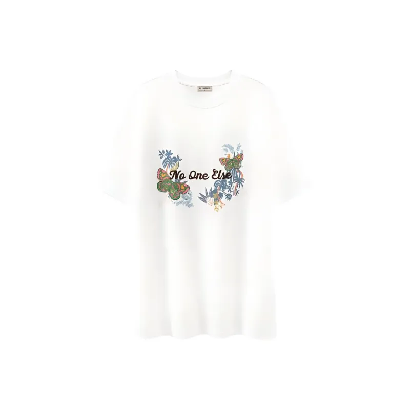 NO ONE ELSE T Shirt Unisex White-0