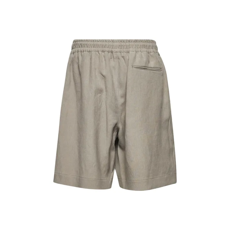 GIORGIO ARMANI Relaxed Fit Drawstring Shorts-1