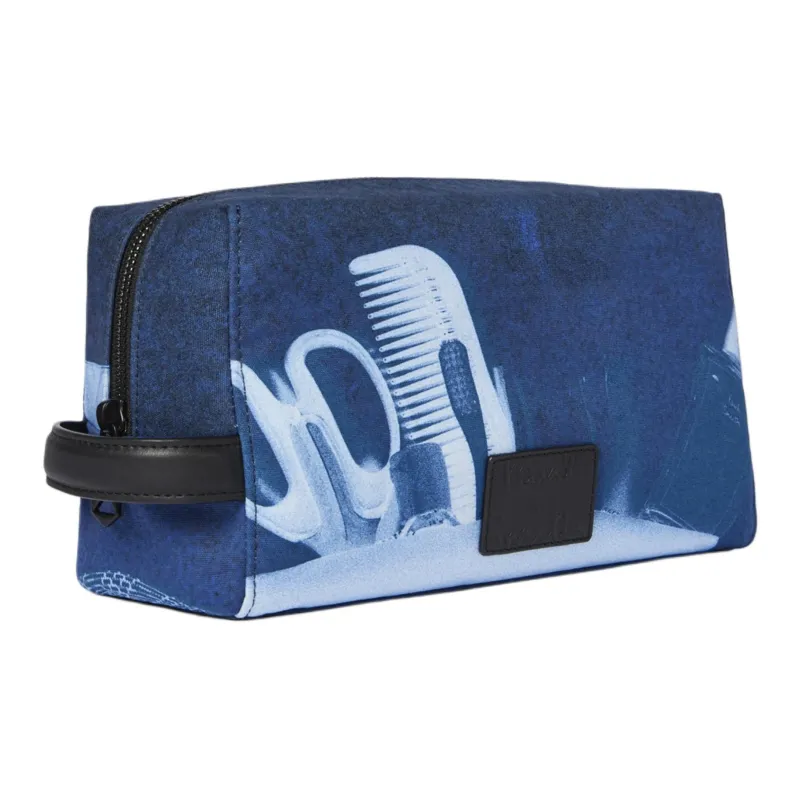Paul Smith Cotton Toiletry Bag Men's Indigo-1