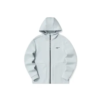 Erke Stand Up Technology Men's Training Collection Sweatshirt Men's Cloud Gray