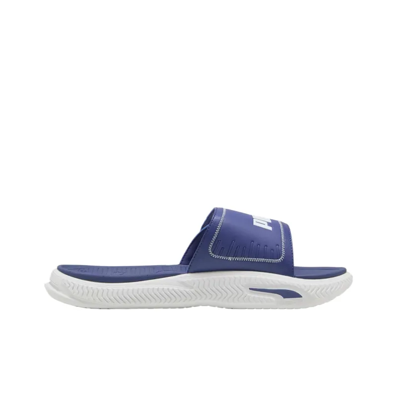 PUMA SoftridePro 24 V Slip Resistant Slide Slippers Unisex Blue-1