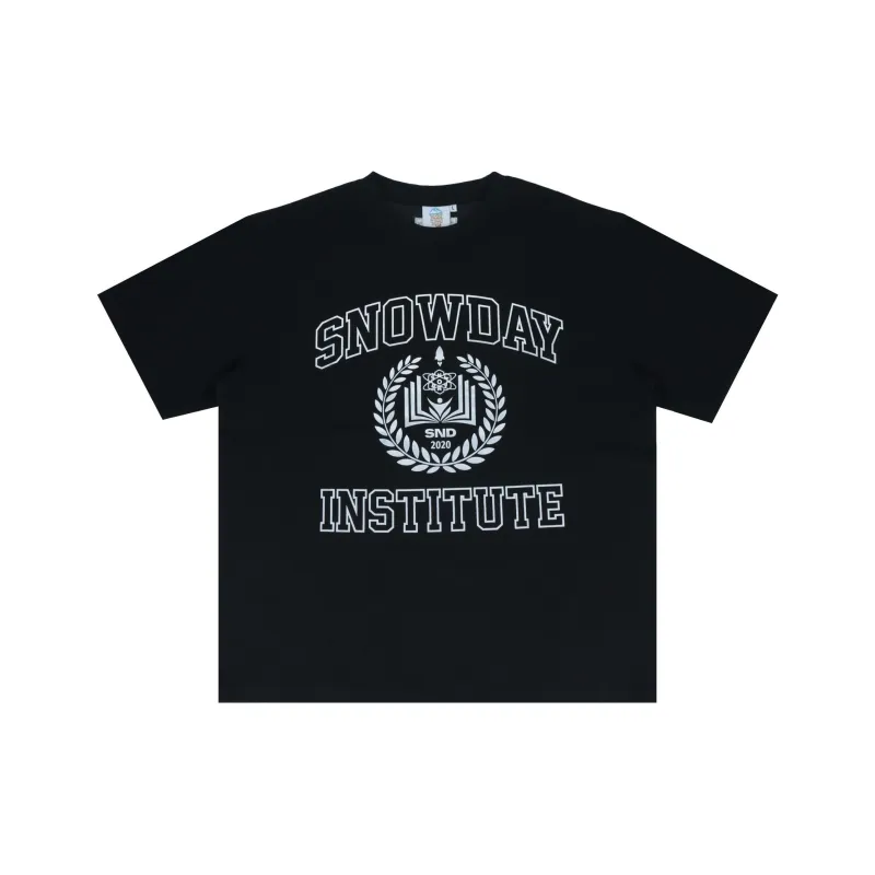 Snowday T Shirts Unisex Black-0