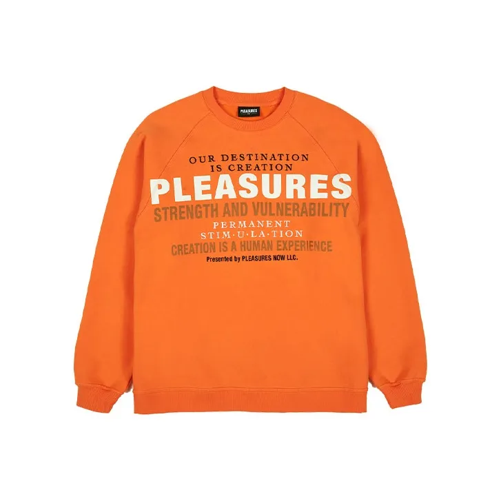 PLEASURES Permanent Crewneck-3