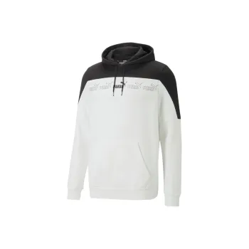 PUMA Hoodie Around The Block Sweatshirt Men's White