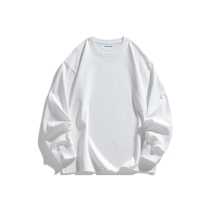 FONDLOOK T Shirt Inner Layer With Long Sleeved Top For Outerwear Unisex-24