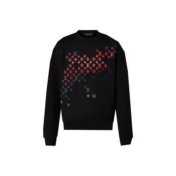 LOUIS VUITTON Embroidered Cotton Sweatshirt