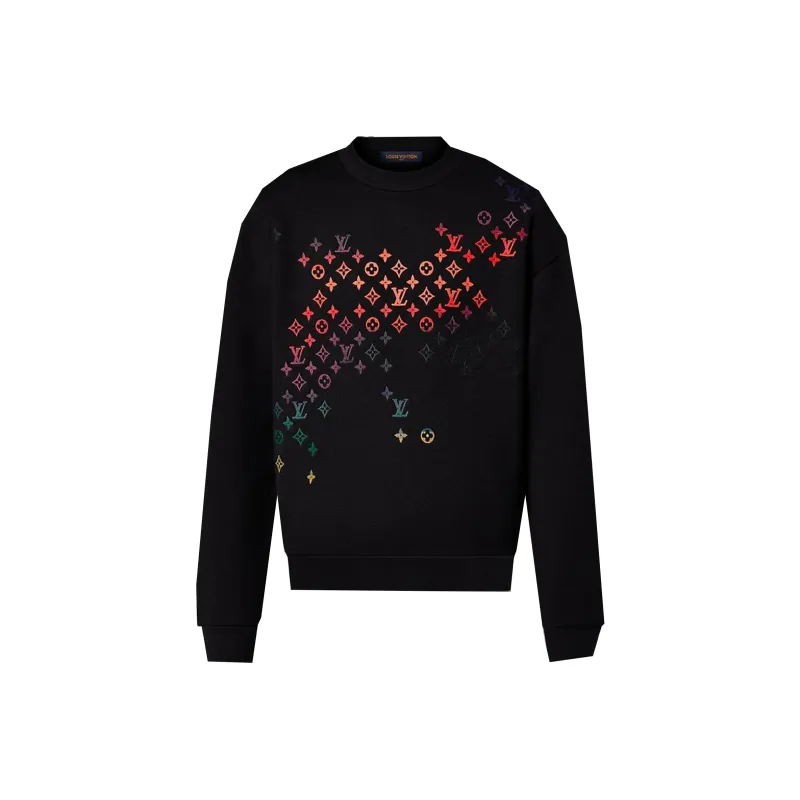 LOUIS VUITTON Embroidered Cotton Sweatshirt-0