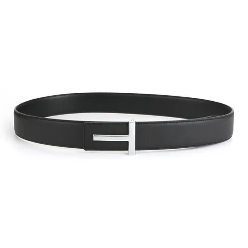 Lanza Cow Split Leather Belts Men's 3.8CM