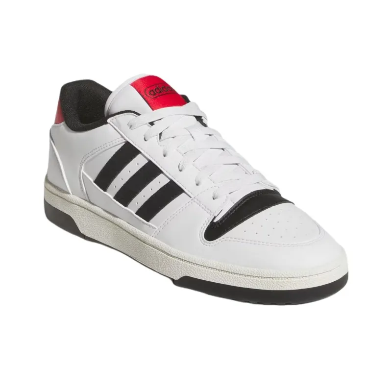 Adidas BREAK START Anti Slip Wear Resistant Low Top Skateboard Shoes Unisex White Black-1