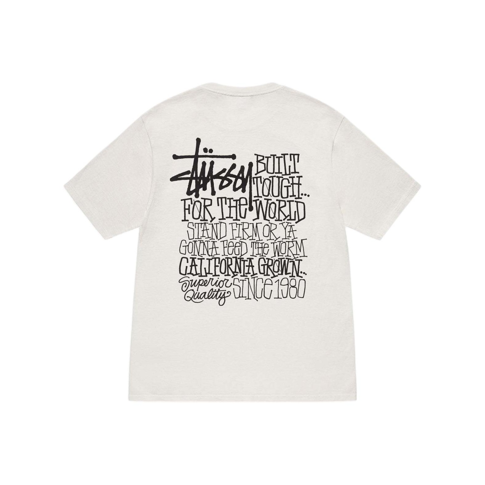 Stussy California Grown Pigment Dyed T-Shirt Granite★追跡可 Stussy California Grown Pigment Dyed T-Shirt Granite☆追跡可