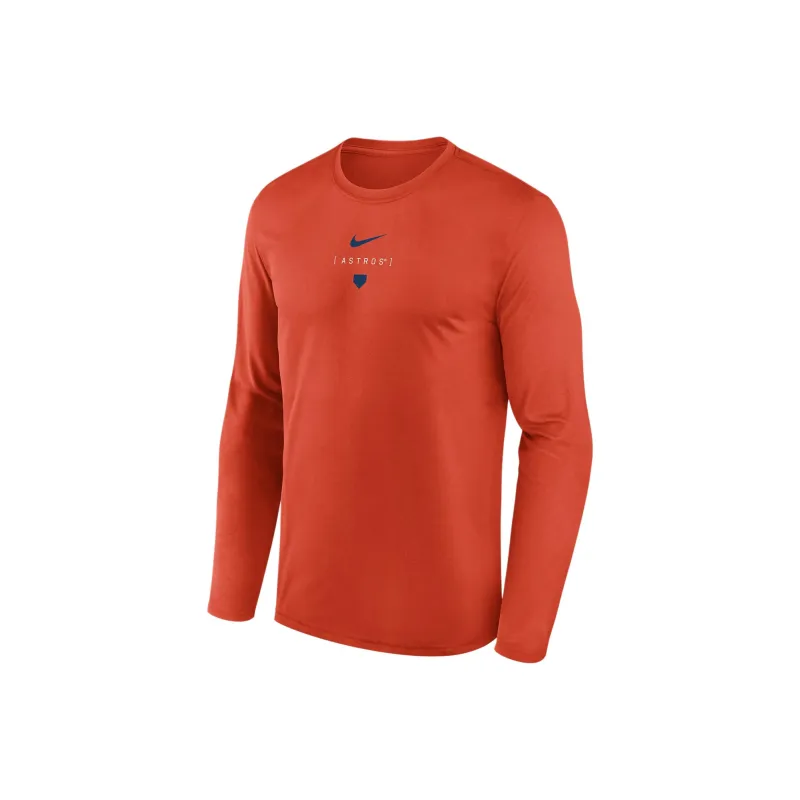 Nike T-Shirt Men's Orange Houston Space Raccoon Team-0