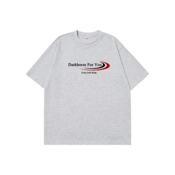 DARK HORSE Trendy Brand Heavyweight White T Shirt Unisex