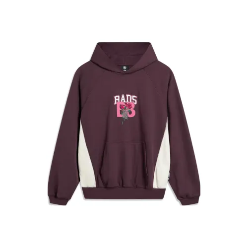 LiNing Sweatshirt Unisex Deep Matte Red