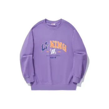 LiNing Sweatshirt Unisex Bellflower Purple