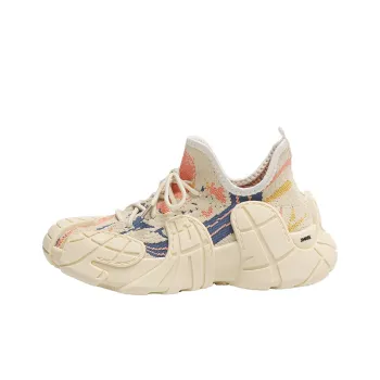 King Jinmai Breathable Low Top Chunky Sneakers Women's