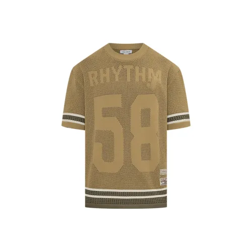 URBAN REVIVO T Shirt Men's Ginger Yellow
