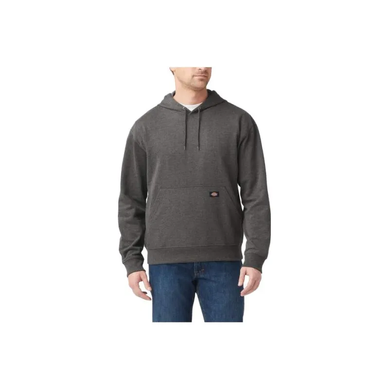 Dickies Midweight Fleece Hoodie Sweatshirt Men's Dark Gray-0