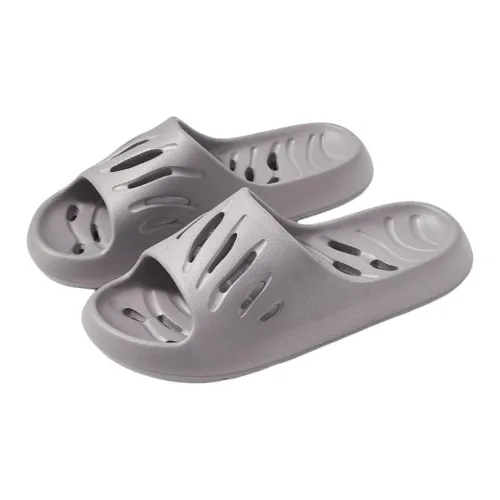 SHEGOTO Couple Slippers Summer Home Indoor Toilet Bathroom Bathing Slippers Leak Proof Slip Resistant Slippers